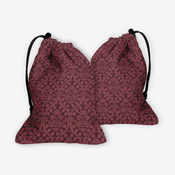 Damask With Crowns Dice Bag Hot on Sale