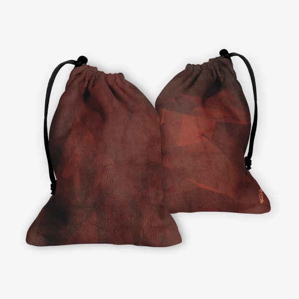 Abstract Leather Dice Bag For Cheap - Image 4