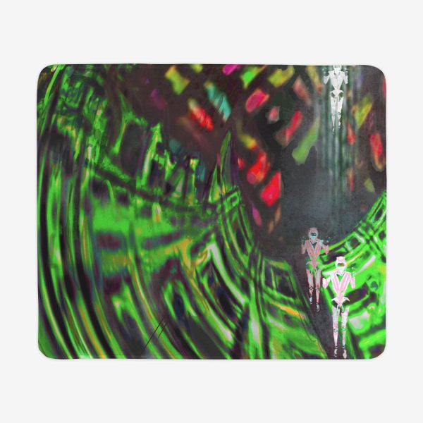Alien In Wonderland Mousepad Online - Image 4