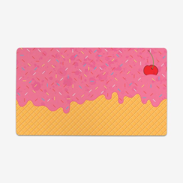 Scream For Ice Cream Thin Desk Mat For Cheap - Image 3