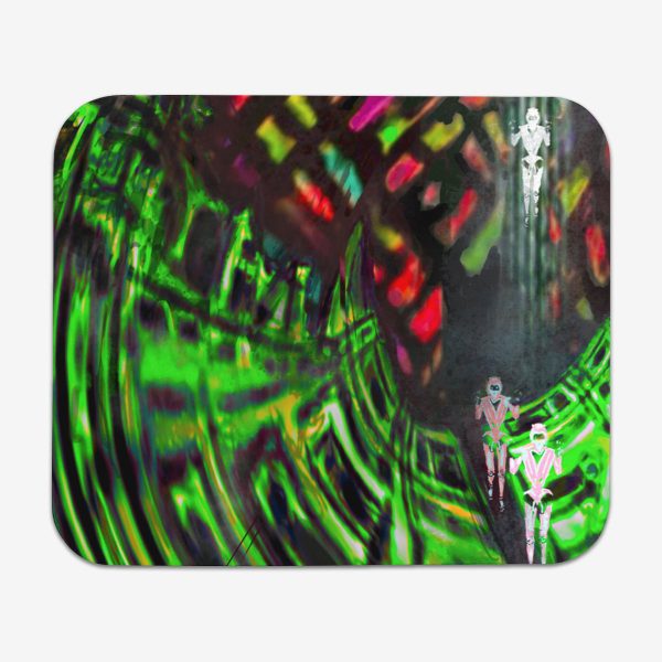 Alien In Wonderland Mousepad Online
