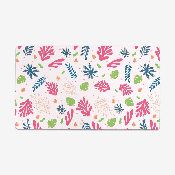 Tropical Leaves Thin Desk Mat For Discount - Image 3