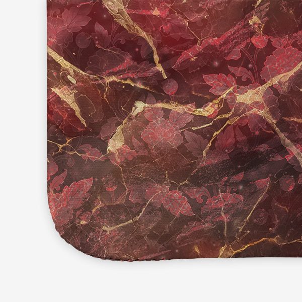 Floral Ruby Mousepad For Cheap - Image 5