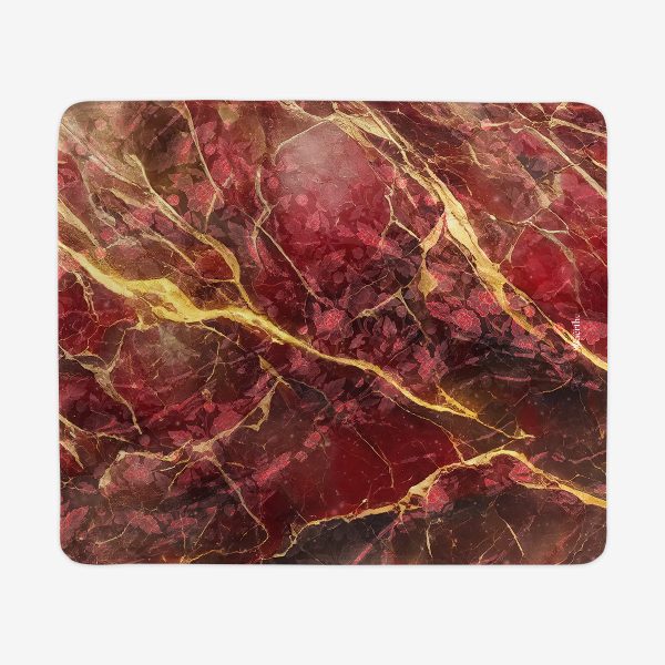Floral Ruby Mousepad For Cheap - Image 4