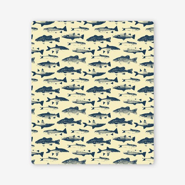 Fish Stamps Two Player Mat Cheap - Image 2