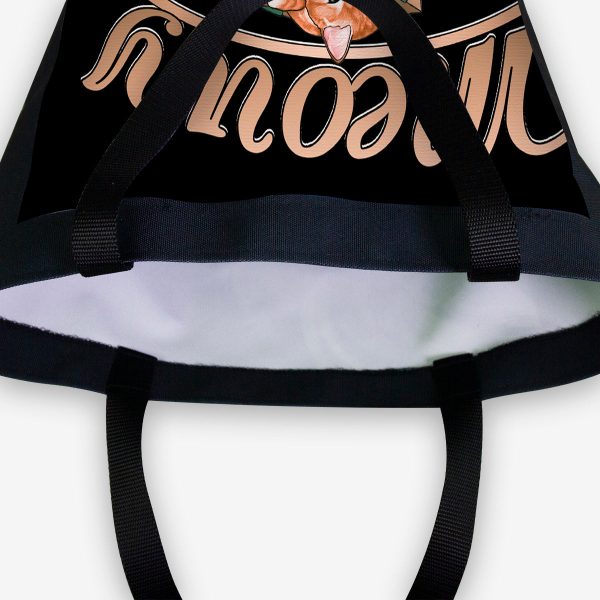 Meowy Christmas Day Tote For Discount - Image 4