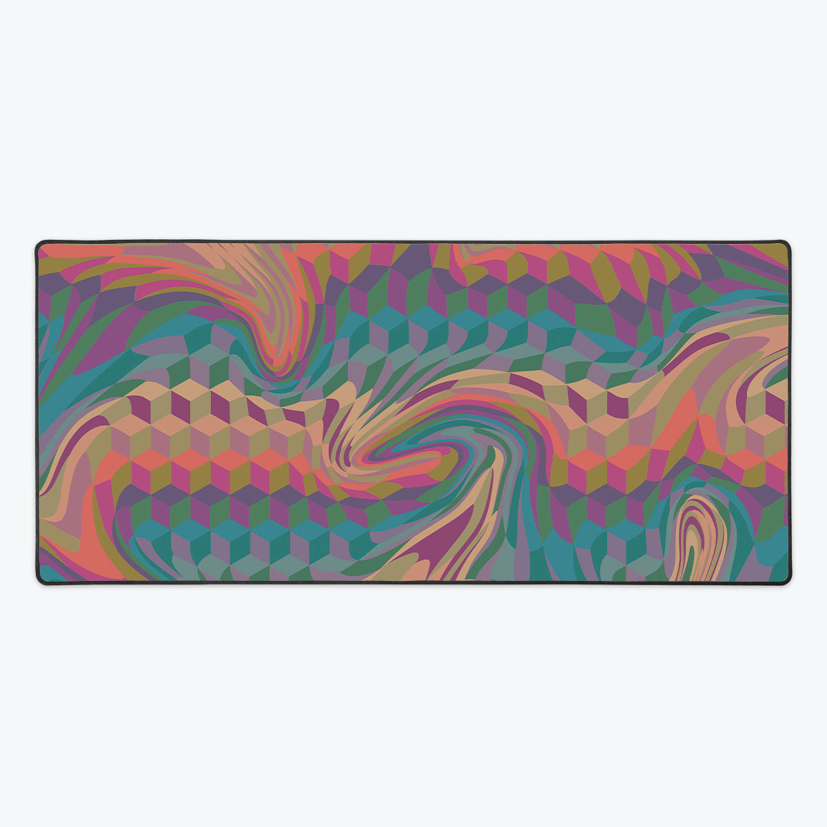 Kaleidoscope of Emotions Extended Mousepad Fashion
