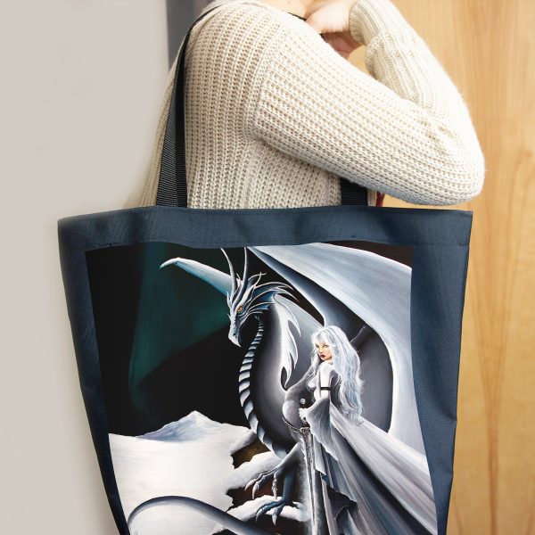 Aurora And The White Dragon Day Tote Online now - Image 5