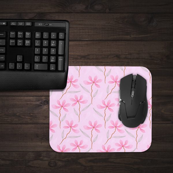 Pink Magnolias Mousepad Hot on Sale - Image 3
