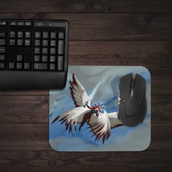 Chaos Lightning Angel Mousepad For Cheap - Image 3