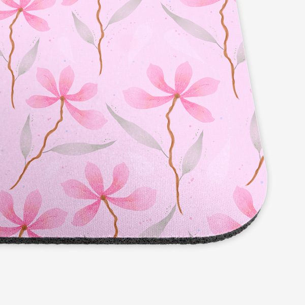 Pink Magnolias Mousepad Hot on Sale - Image 2