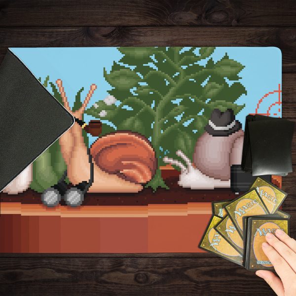 Pixel Espionage Snails Playmat For Cheap - Image 3