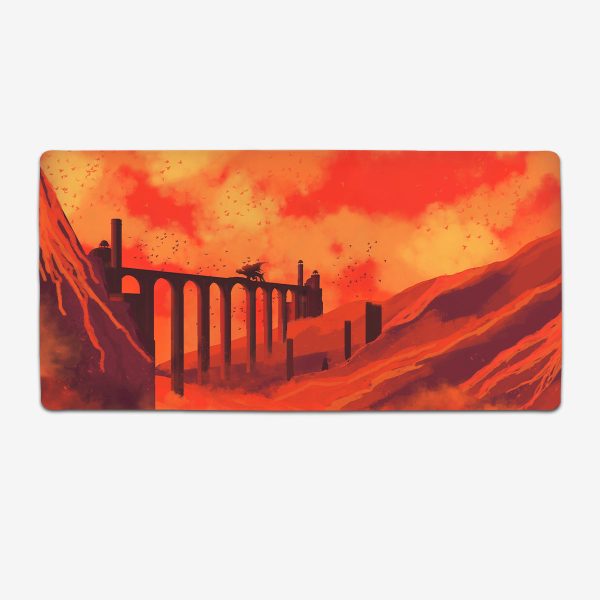 Volcano Fortress Extended Mousepad Online now - Image 4
