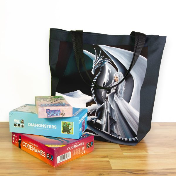 Aurora And The White Dragon Day Tote Online now - Image 3