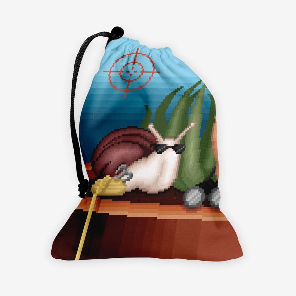Pixel Espionage Snails Dice Bag For Cheap