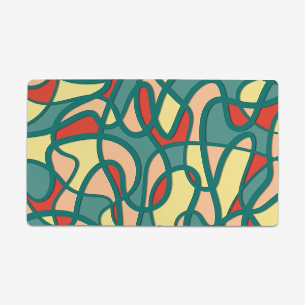 Squiggles Thin Desk Mat For Discount - Image 2