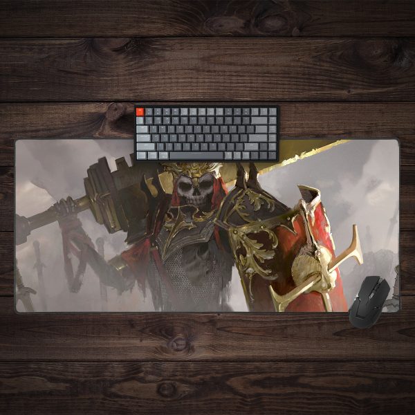 Skeleton King Extended Mousepad Online Sale - Image 3