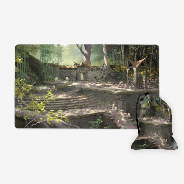 GIFT BUNDLE: Shrine Playmat and Shrine Dice Bag For Cheap