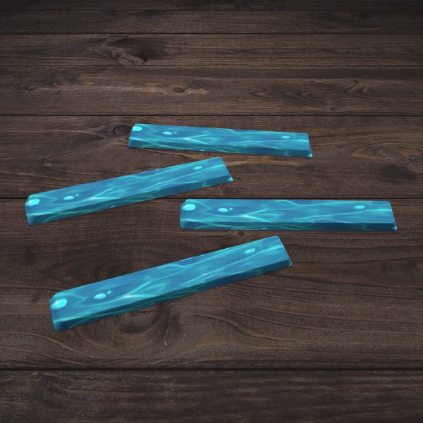 Clear Water Spacebar Keycap on Sale - Image 5