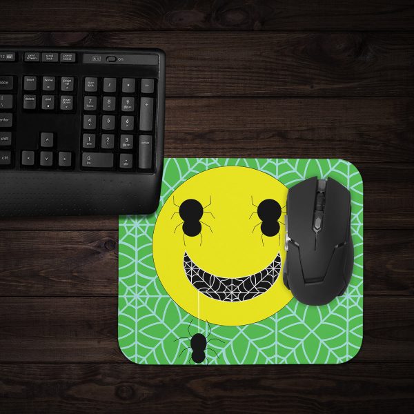 Smiley Spider Face Mousepad Supply - Image 3