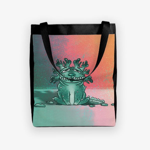 The Green Pibbletoad Day Tote Online Hot Sale