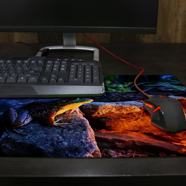 Lantern Lit Frog Thin Desk Mat For Discount - Image 3