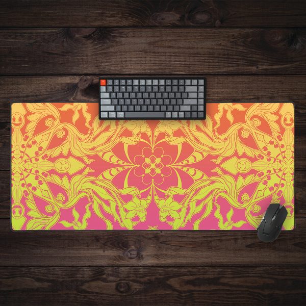 Psychedelic Daffodils Extended Mousepad For Discount - Image 5