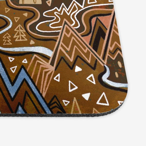 Maximalist Mountain Maze Mousepad Online Hot Sale - Image 5