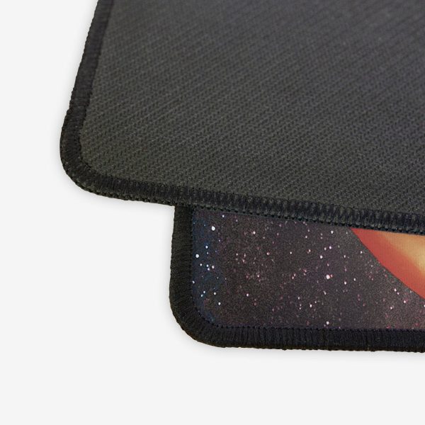 Space Cats Riding Donuts Extended Mousepad Cheap - Image 2