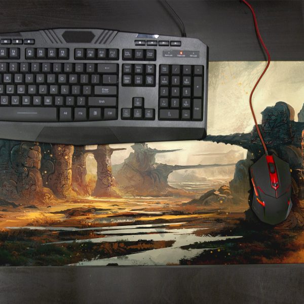 The Alien Rocks Thin Desk Mat Cheap - Image 2