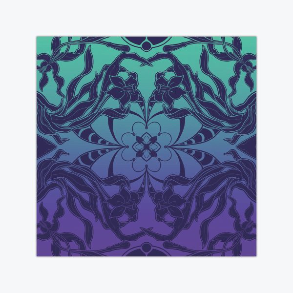 Psychedelic Daffodils Wargaming Mat For Sale