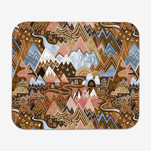 Maximalist Mountain Maze Mousepad Online Hot Sale - Image 4