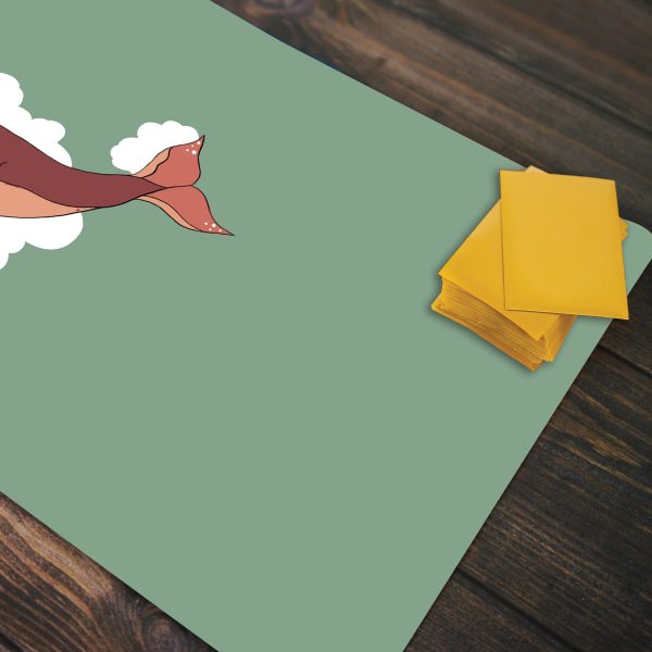 Baleine Nuageuse Playmat For Discount - Image 4
