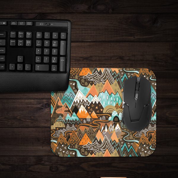 Maximalist Mountain Maze Mousepad Online Hot Sale - Image 3