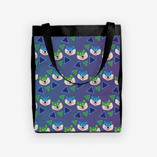 Shiba Shiba Shiba! Pattern Gradient Edition Day Tote Fashion - Image 3