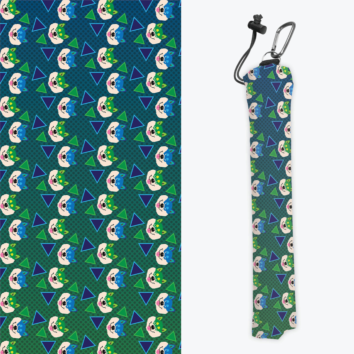 Shiba Shiba Shiba! Pattern Gradient Edition Playmat Bag For Discount