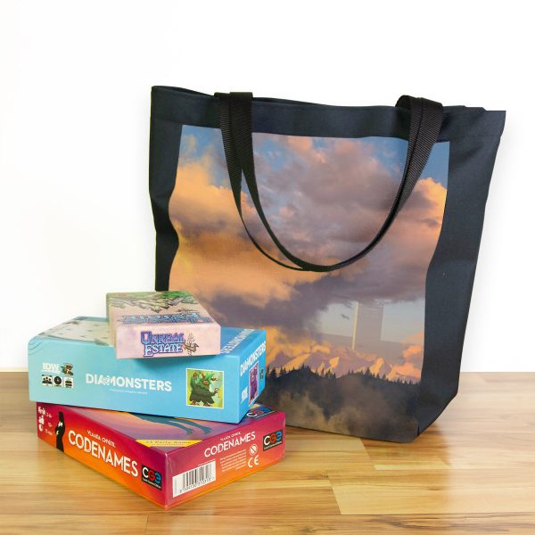 Giant Clouds Day Tote For Sale - Image 3