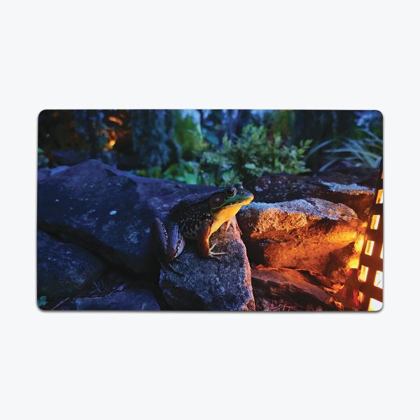 Lantern Lit Frog Thin Desk Mat For Discount