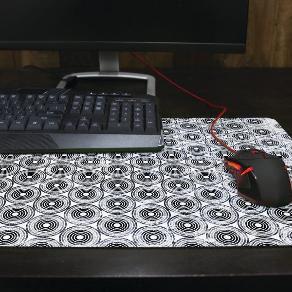 Circle Circle Goth Thin Desk Mat Fashion - Image 5