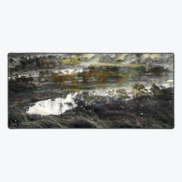 Marshy Flats Large Extended Mousepad Online now
