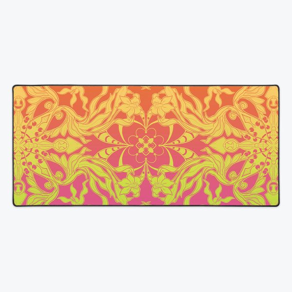 Psychedelic Daffodils Extended Mousepad For Discount - Image 3