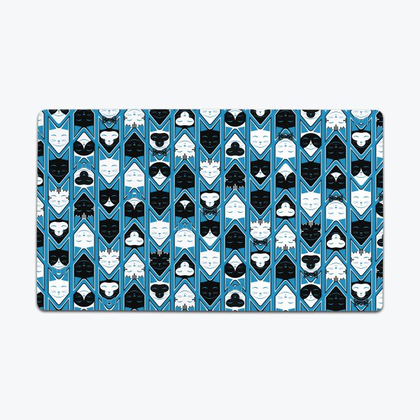 Cats N  Bow Ties Thin Desk Mat Cheap