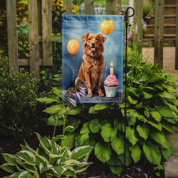 Nova Scotia Duck Tolling Retriever Happy Birthday Garden Flag –  Garden Flag by Caroline s Treasures Online Hot Sale - Image 2