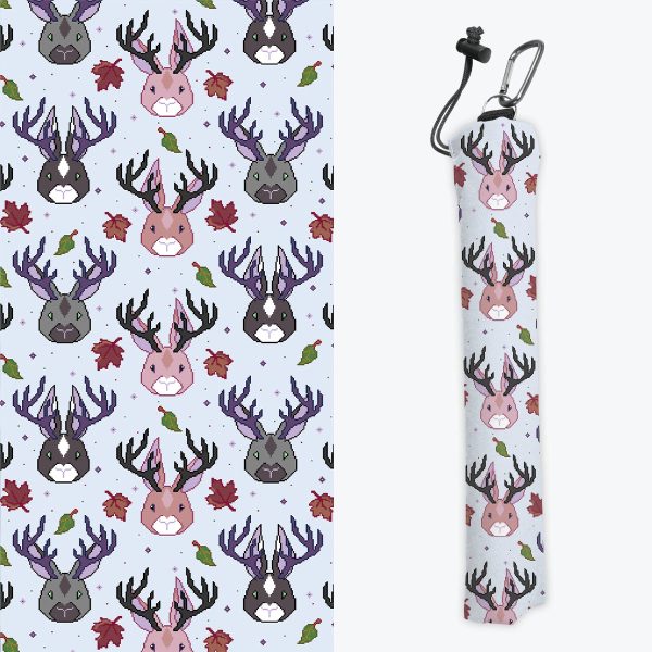 Pixel Jackalope Playmat Bag Online now - Image 5