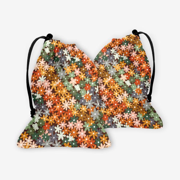 Ombre Flower Field Dice Bag Online Hot Sale