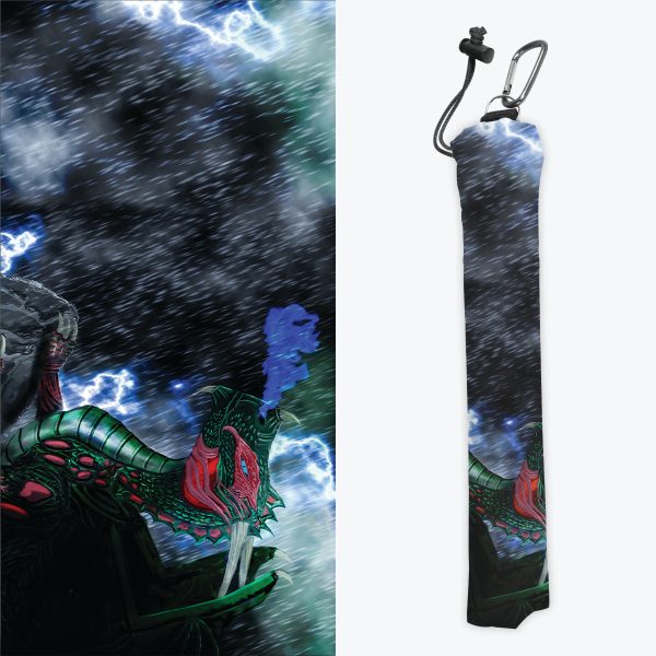 Thunder Storm Dragon Playmat Bag Hot on Sale
