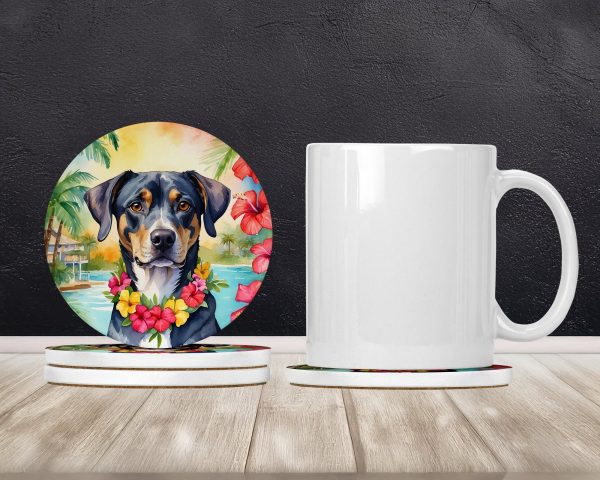 Catahoula Luau Large Sandstone Coasters Pack of 4 For Discount - Image 2
