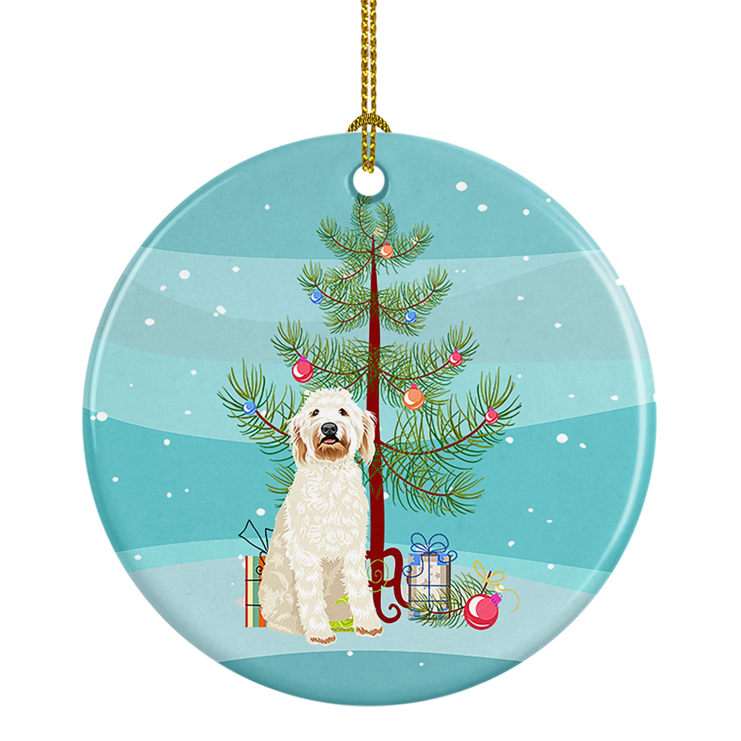 Doodle Cream #6 Christmas Ceramic Ornament Fashion
