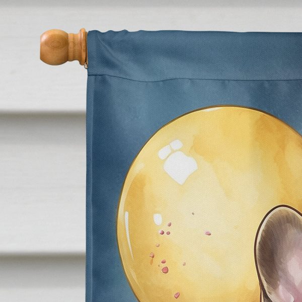 French Bulldog Happy Birthday House Flag Cheap - Image 3