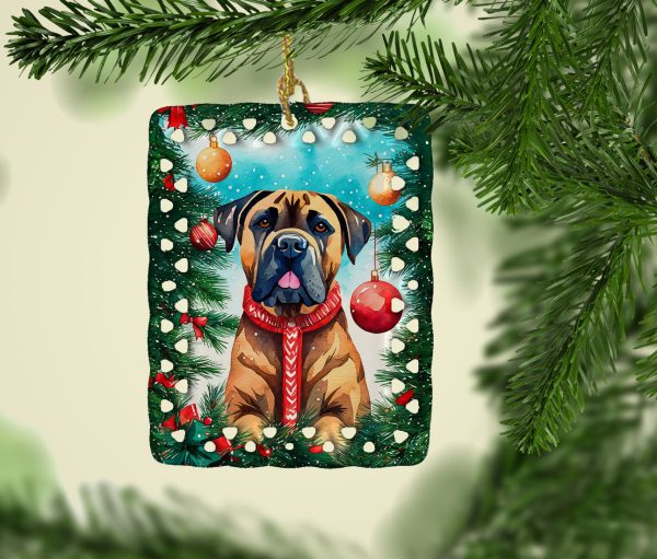 Cane Corso Christmas Porcelain Ornament Sale - Image 2